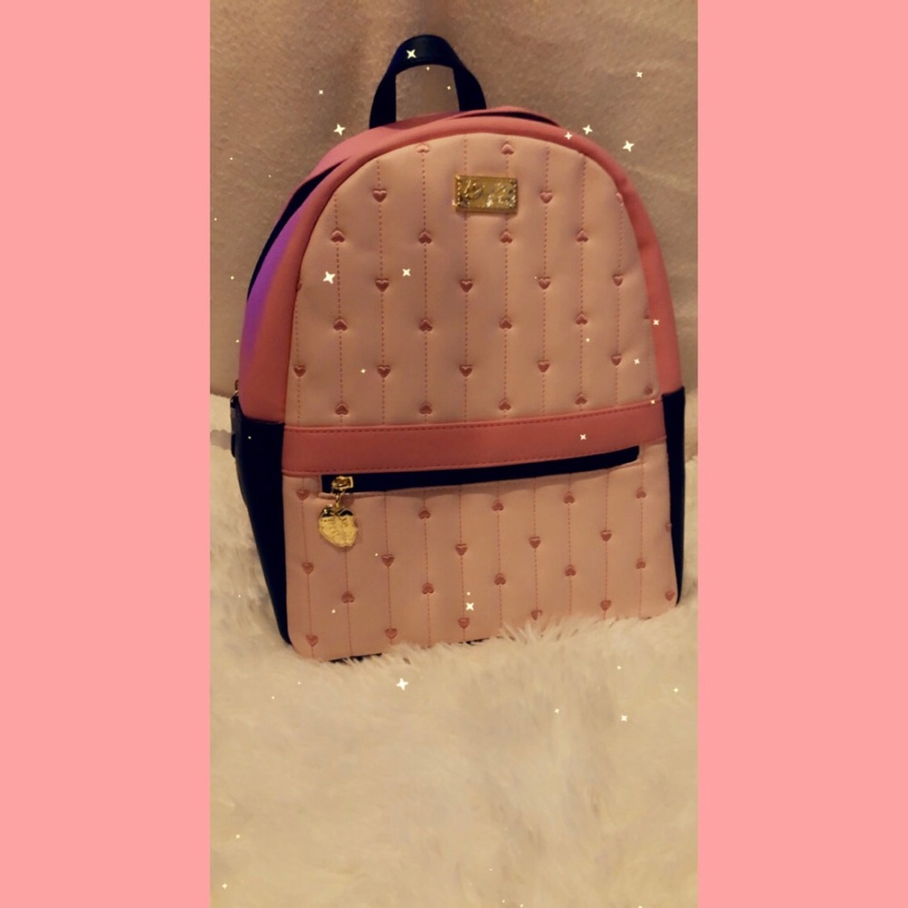 Women’s stylish backpack by Betsy Johnson